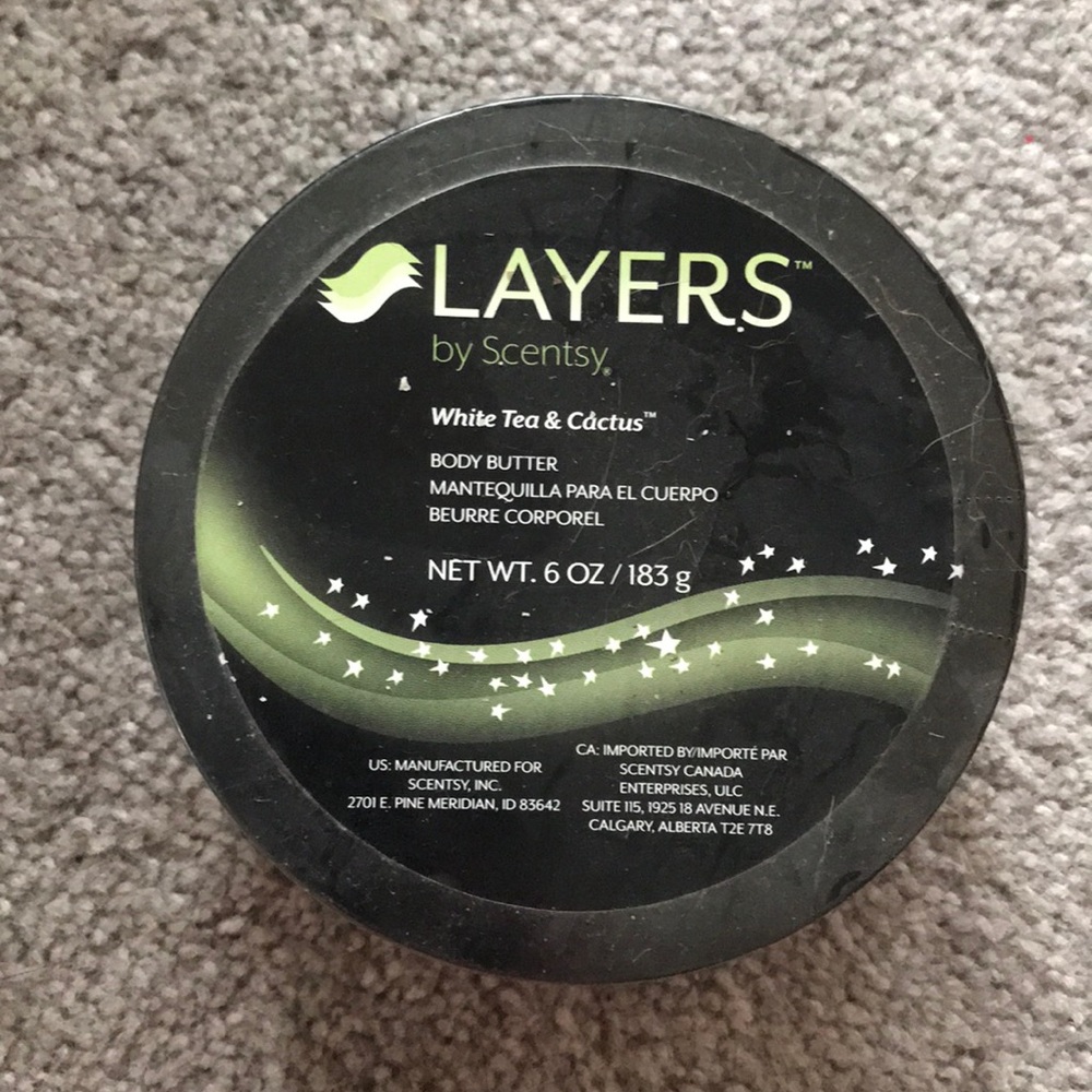 Discontinued scentsy body butter